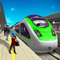 Modern Train Driving Simulator: City Train Games