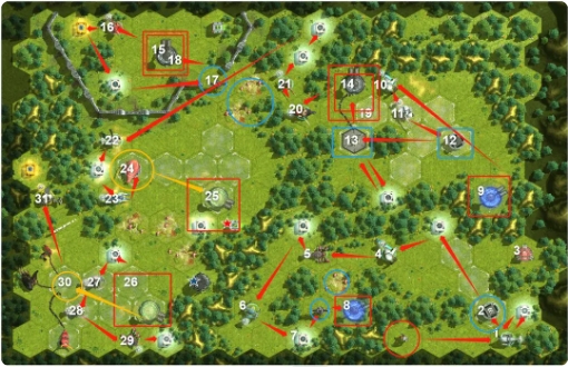 星际52区迷宫攻略1-3·2