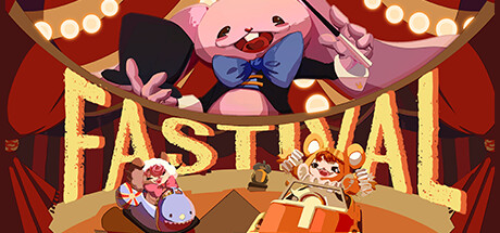 卡通赛车游戏《Fastival》现可在steam商店免费游玩