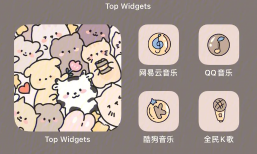 万能小组件Top Widgets